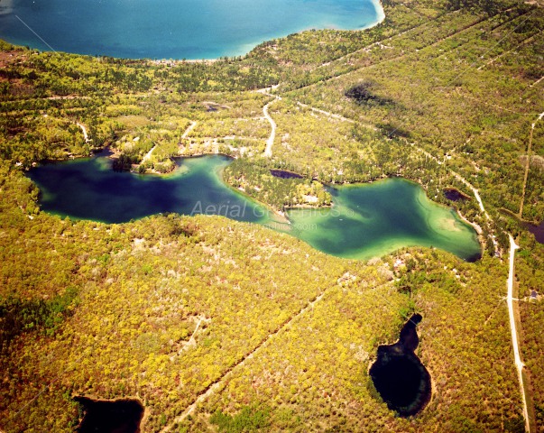 Little Wolf Lake in Montmorency County, Michigan